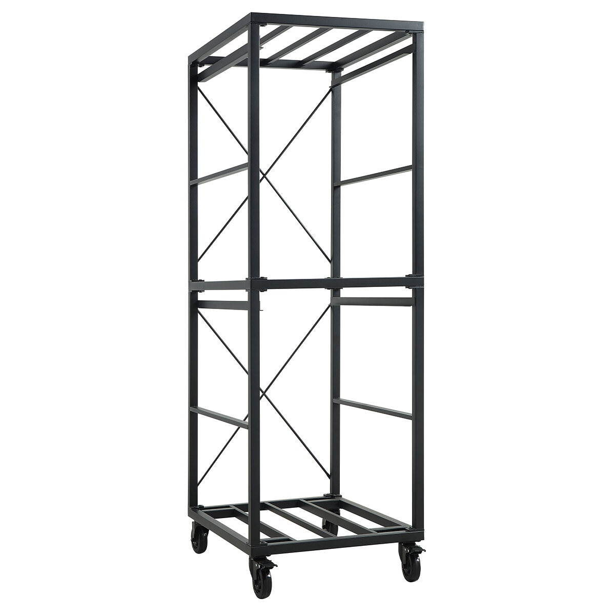 Gorilla 5-Tier Rolling Bin Rack Gorilla 5-Tier Rolling Bin Rack