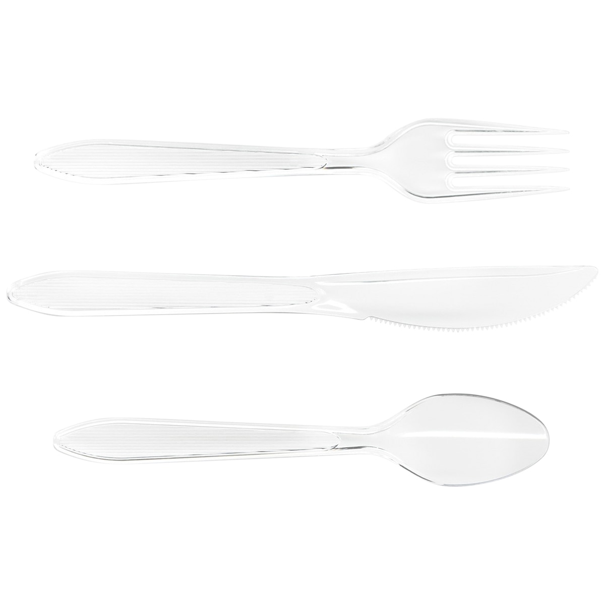 Kirkland Signature Clear Cutlery