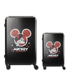 Disney Mickey 2 Piece Luggage Set Black