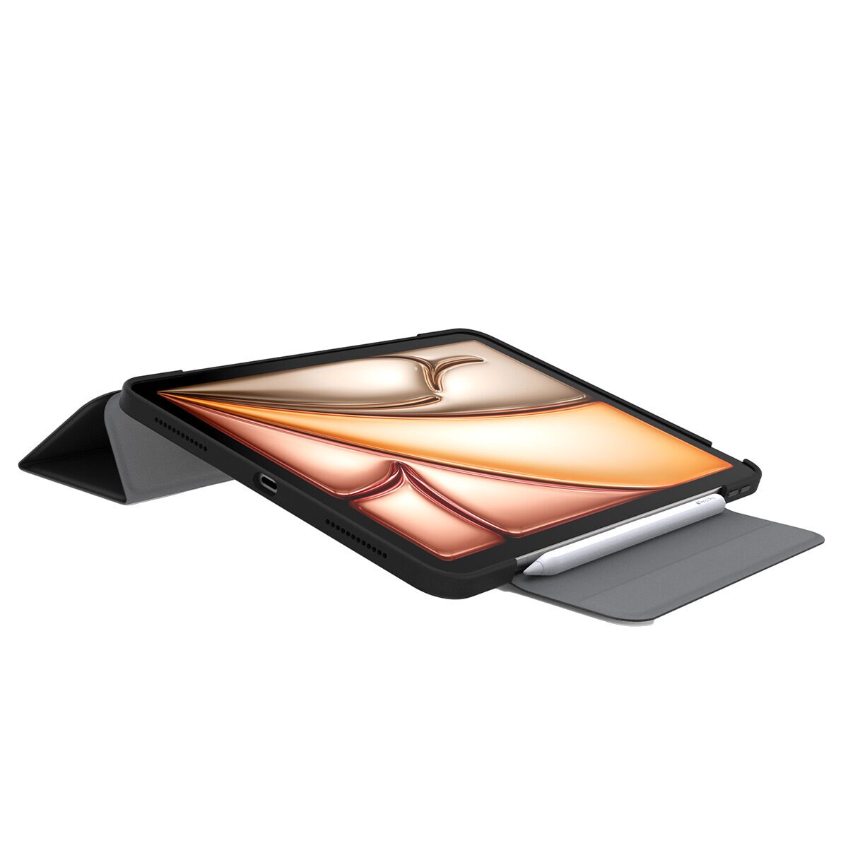 OtterBox Symmetry Folio Apple iPad Air M2 6th Gen, iPad Air 5th & 4th Gen Case ProPack Black 77-95279