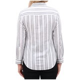 Jachs Women's Linen Shirt - White/Grey