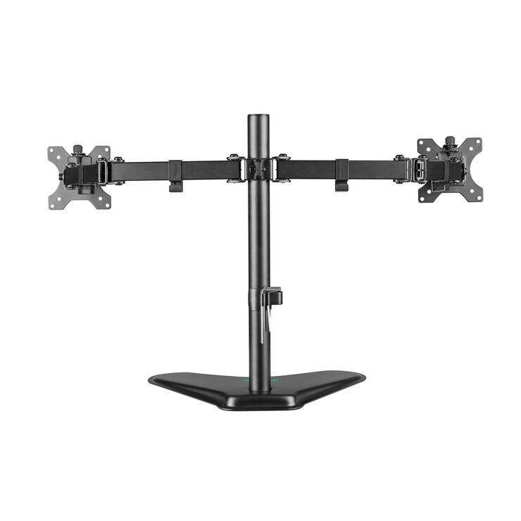 mbeat Activiva Dual-Screen Articulating Monitor Arm with Free-Standing Desktop Base ACA-BMA-DFS01K