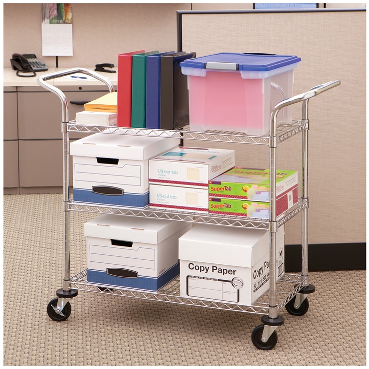 Seville Classics 3 Tier Commercial Utility Cart Costco Australia