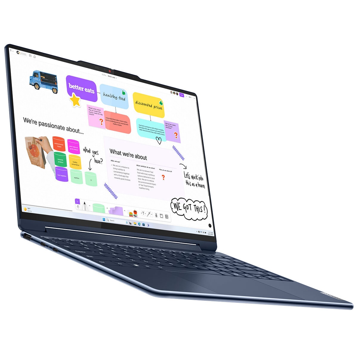 Lenovo 14 Inch Yoga 9i 2in1 Laptop Ultra 7-155H 83AC000DAU