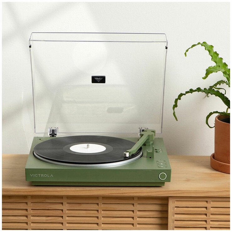 Victrola Automatic Turntable - Green Victrola Automatic Turntable - Green