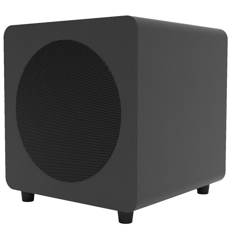 Kanto SUB8 300W 8 Inch Sealed Powered Subwoofer Matte Black KO-SUB8VMB-I Kanto SUB8 300W 8 Inch Sealed Powered Subwoofer Matte Black KO-SUB8VMB-I