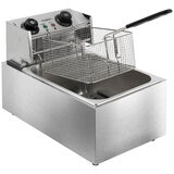 Devanti Electric Commercial Chip Cooker Deep Fryer Frying Basket, Stainless Steel