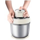 Morphy Richards Electric Chopper with 3 bowls + Accessories White MRCH35WT