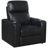 Pulaski Leather Home Theatre Power Recliner