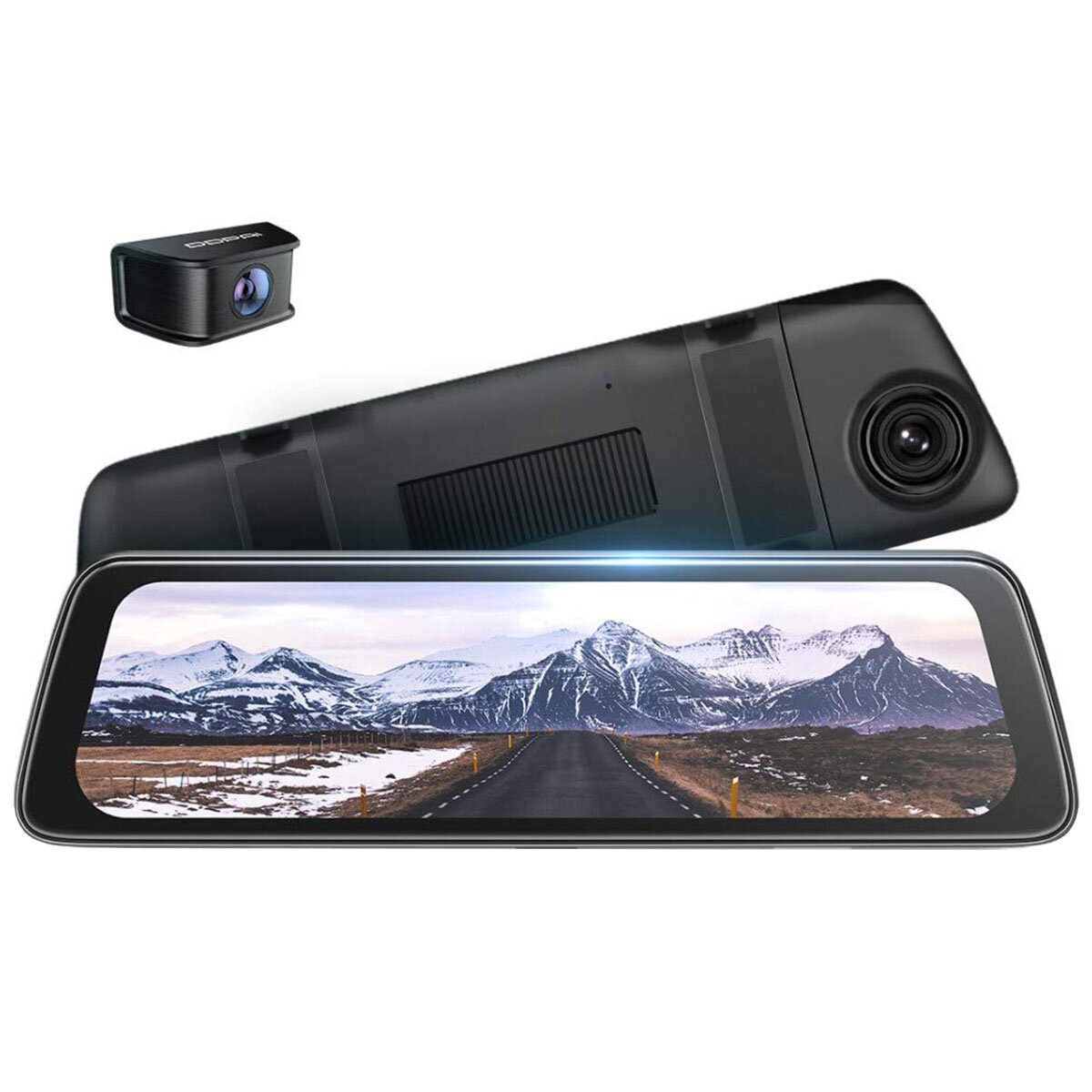 DDPAI E3 Rear View Mirror 2K Front + 1080P Rear