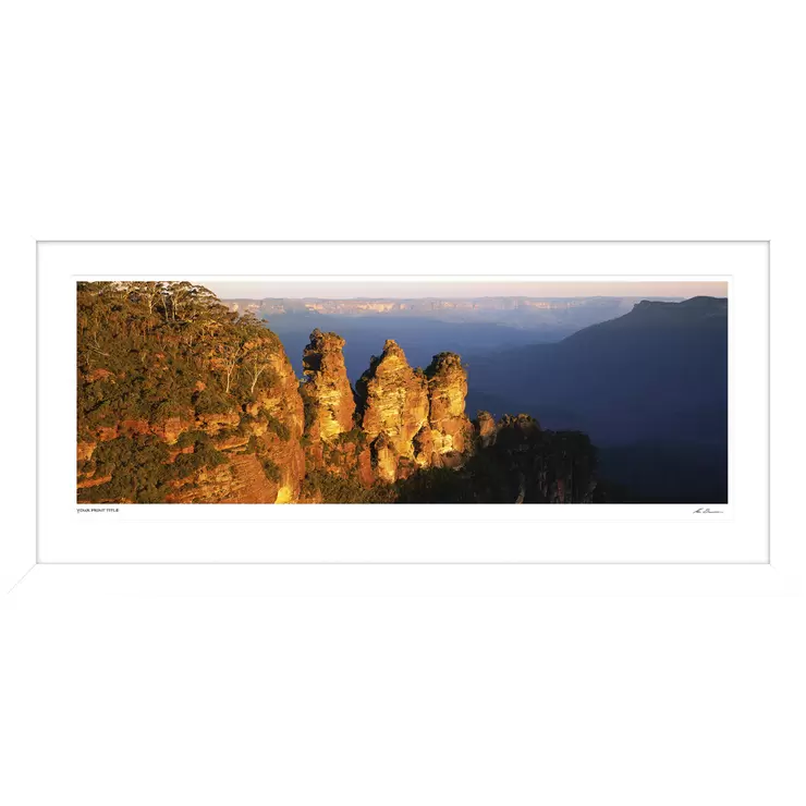 Ken Duncan 50 Inch The Three Sisters, NSW Framed Print
