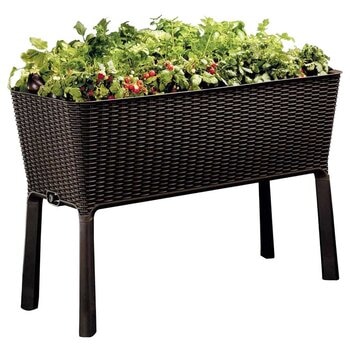 Keter Easy Grow Planter Brown