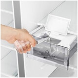 Hisense 632L Side By Side Fridge Black HRSBS633BW Hisense 632L Side By Side Fridge Black HRSBS633BW