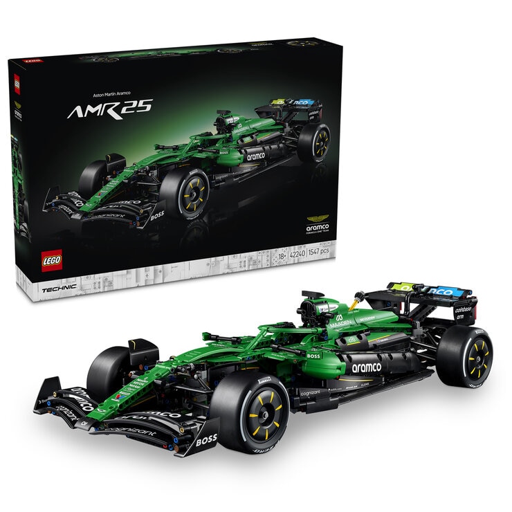 LEGO Technic Aston Martin Aramco AMR25 F1 Car 42240 LEGO Technic Aston Martin Aramco AMR25 F1 Car 42240