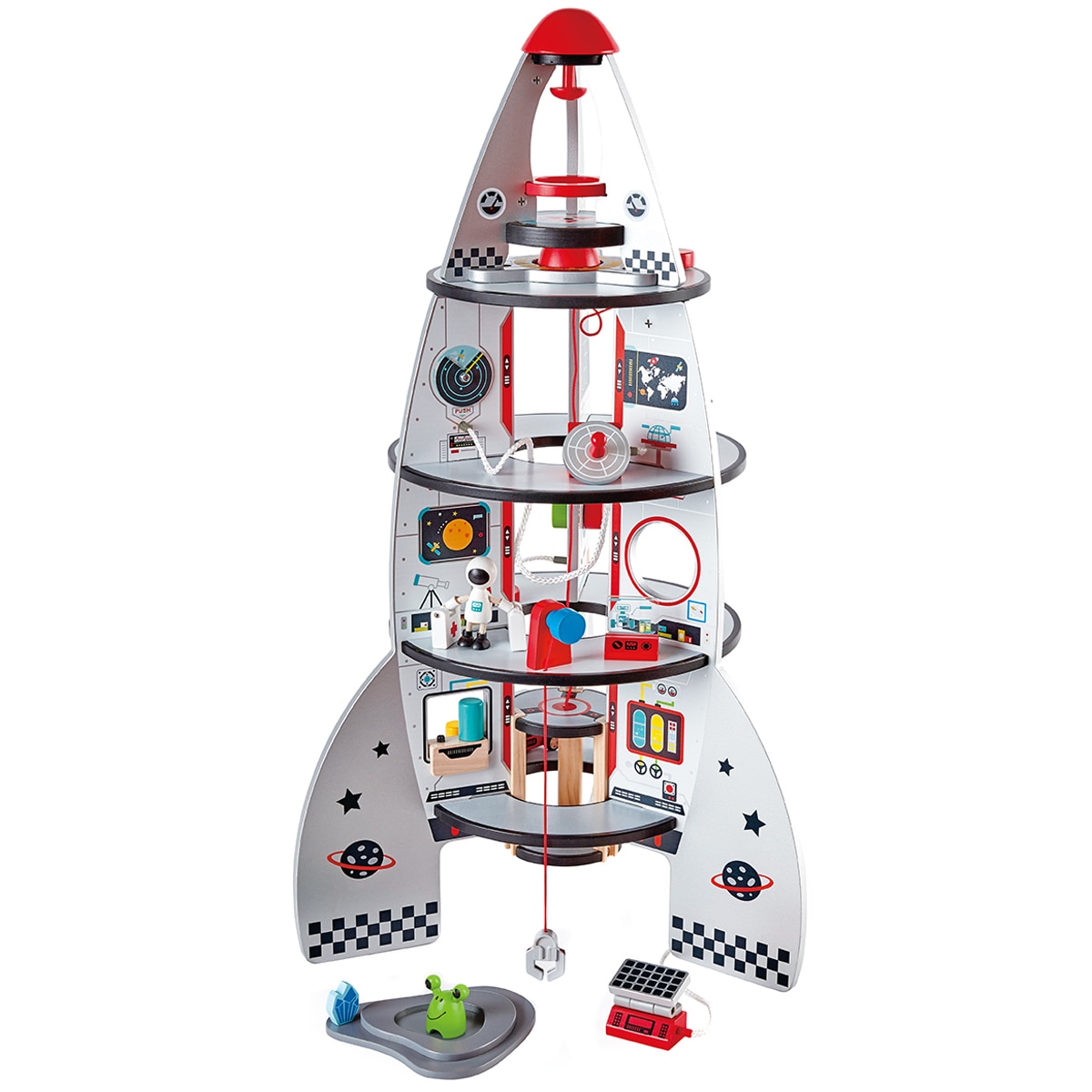 Hape Four Stage Rocket Ship Costco Australia
