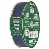 Kirkland Signature Wire Edged Holiday Ribbon 45.7m Kirkland Signature Wire Edged Holiday Ribbon 45.7m