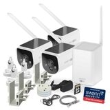Swann MaxRanger4K Solar 3 Camera Security System With Longest Range Wireless