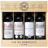 Vins de Bordeaux Gold Medal Selection Gift Set 4 x 750mL