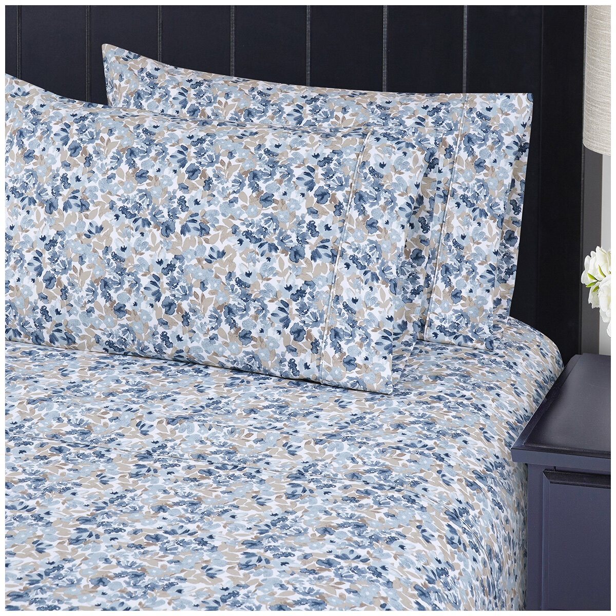South Point Home Fashion Poly Flannel Sheet Set 6pc King