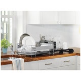 Sabatier Expandable Dishrack with Stemware Rack