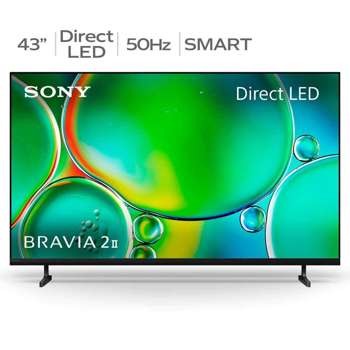 Sony 43 Inch BRAVIA 2 II 4K AI Google TV K43S20M2