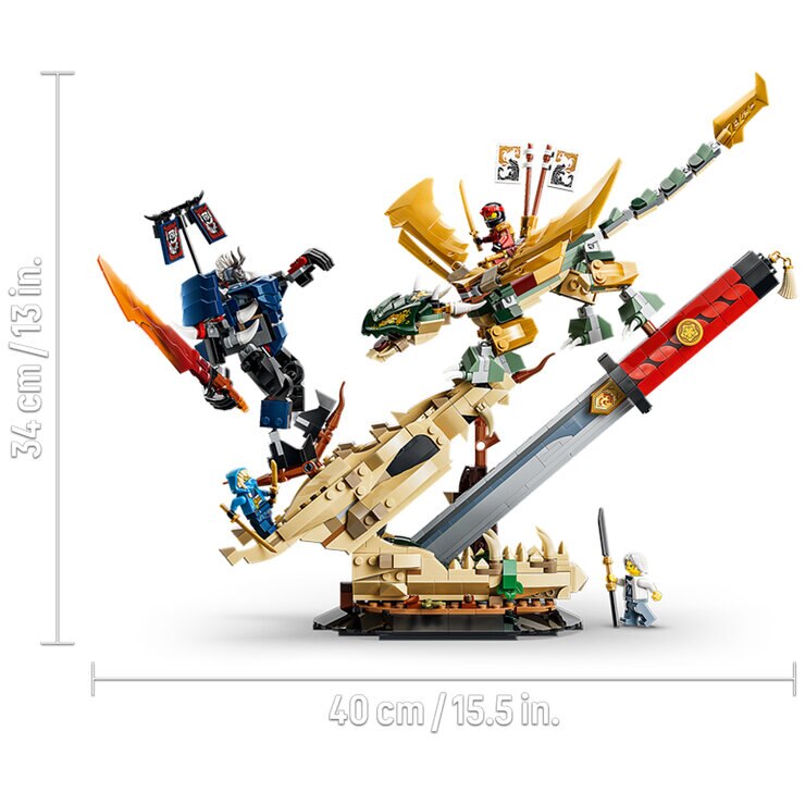 LEGO NINJAGO Battle at the Dragon’s Blade Display 71871 LEGO NINJAGO Battle at the Dragon’s Blade Display 71871