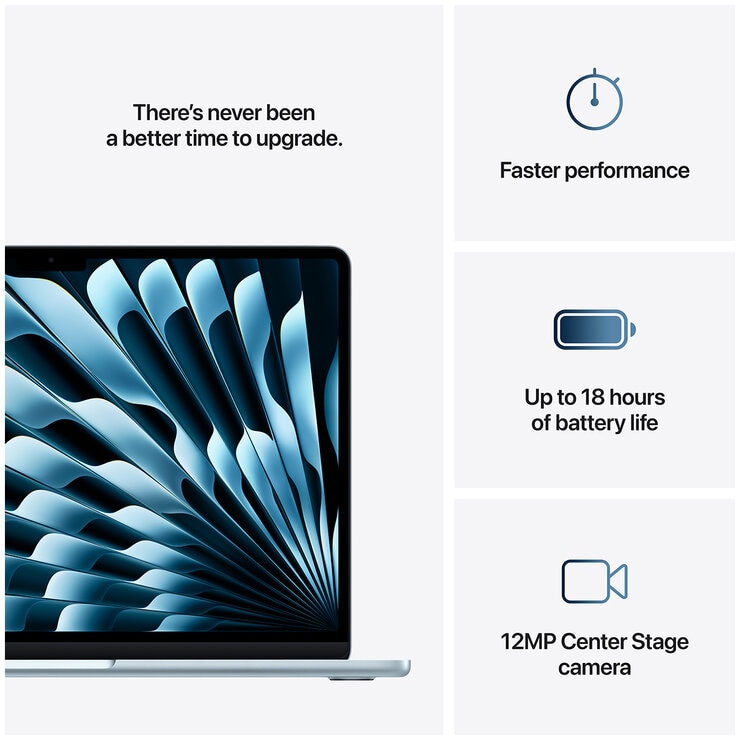 MacBook Air 13 Inch Apple M4 Chip Blue