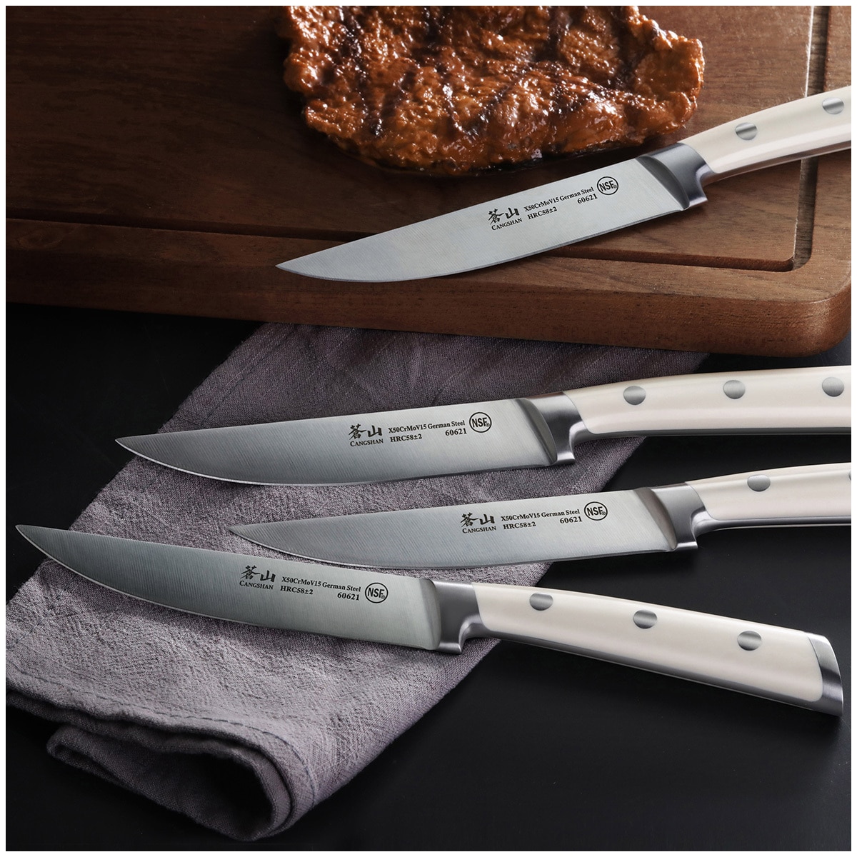 Cangshan S1 Series, 4 Pieces Knife Set Costco Australia