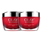 Olay Regenerist Micro-sculping Night Cream 2 x 50g