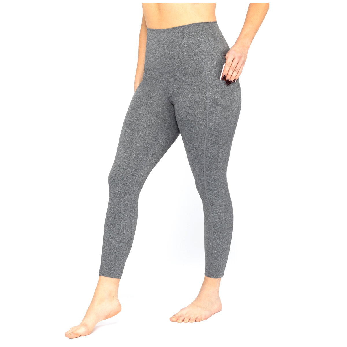 90 Degree Women's Hi-rise Legging Charcoal