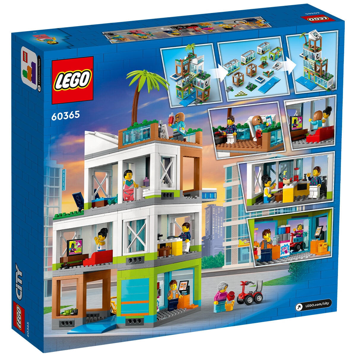 lego apartment building 60365