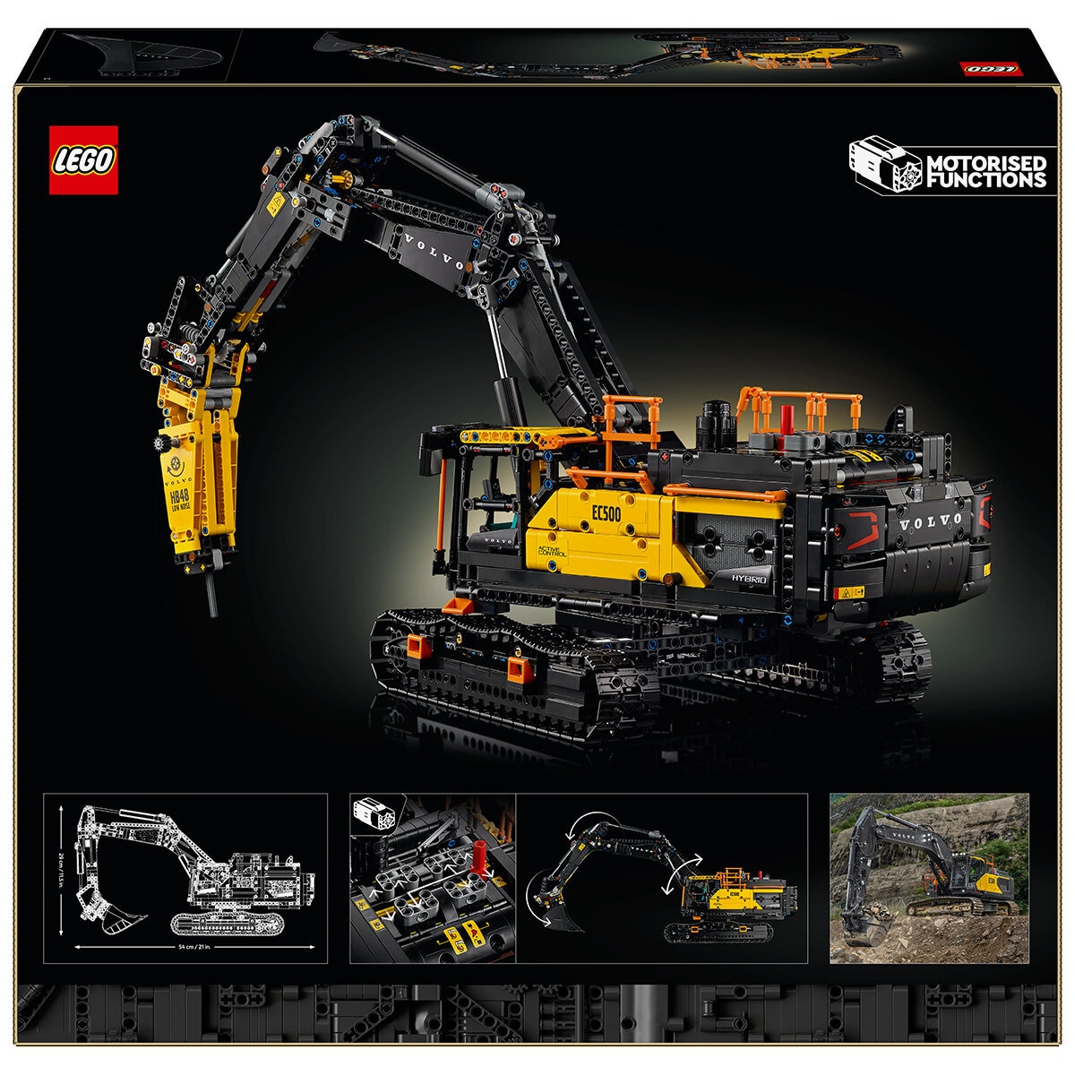 LEGO Technic Volvo EC500 Hybrid Excavator 42215