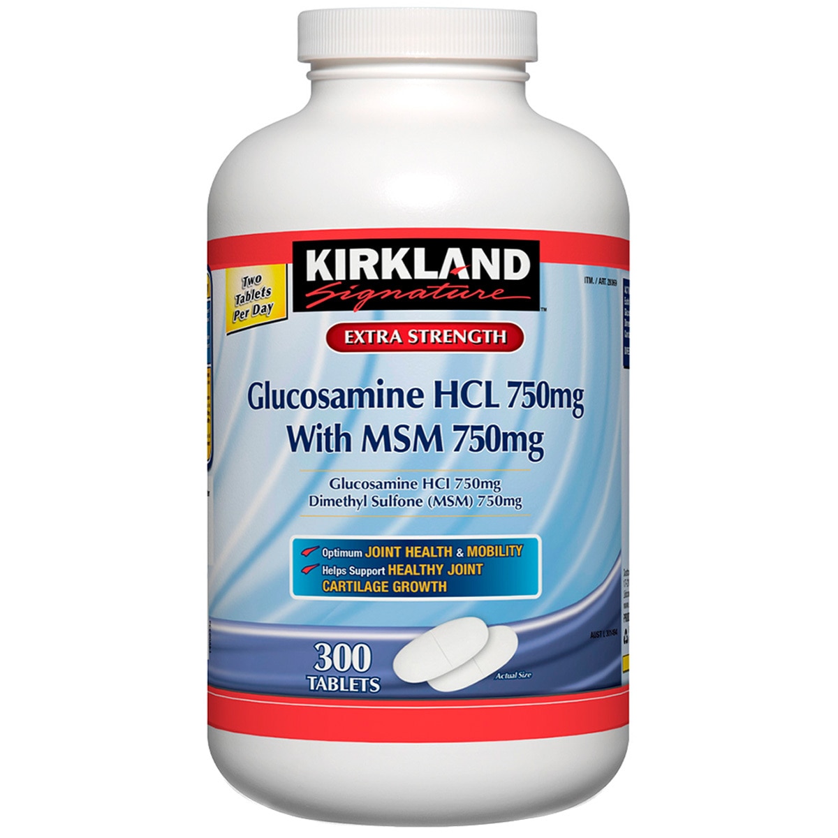 Kirkland Signature Glucosamine & MSM 300 Tabs