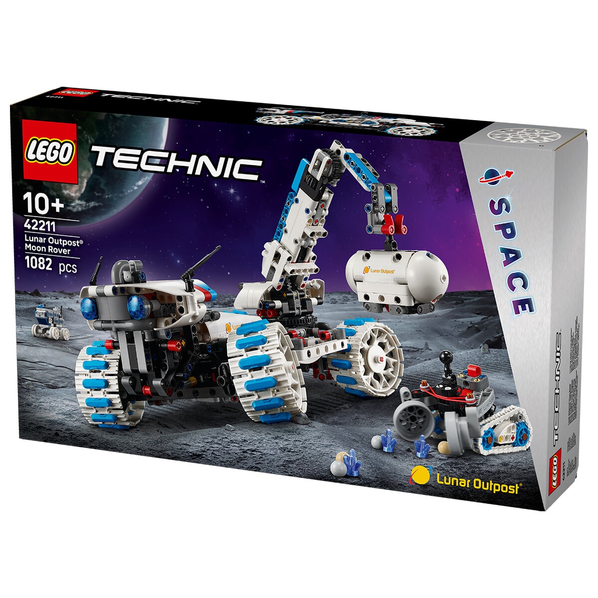 LEGO Technic Lunar Outpost Moon Rover Space Vehicle 42211