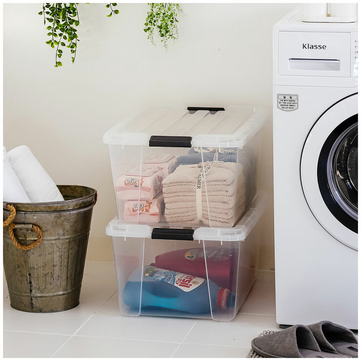 Iris Buckle-Up Storage 42L 3PK Iris Buckle-Up Storage 42L 3PK