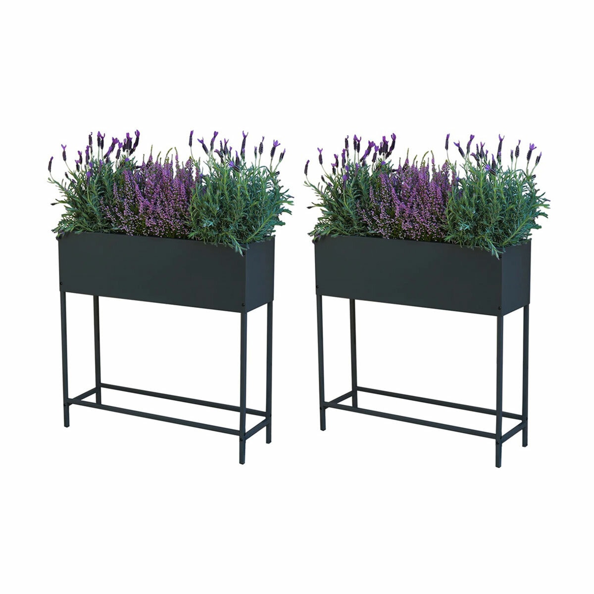 Greenlife Raised Planter Box 800 x 240 x 800mm - 2 Pack