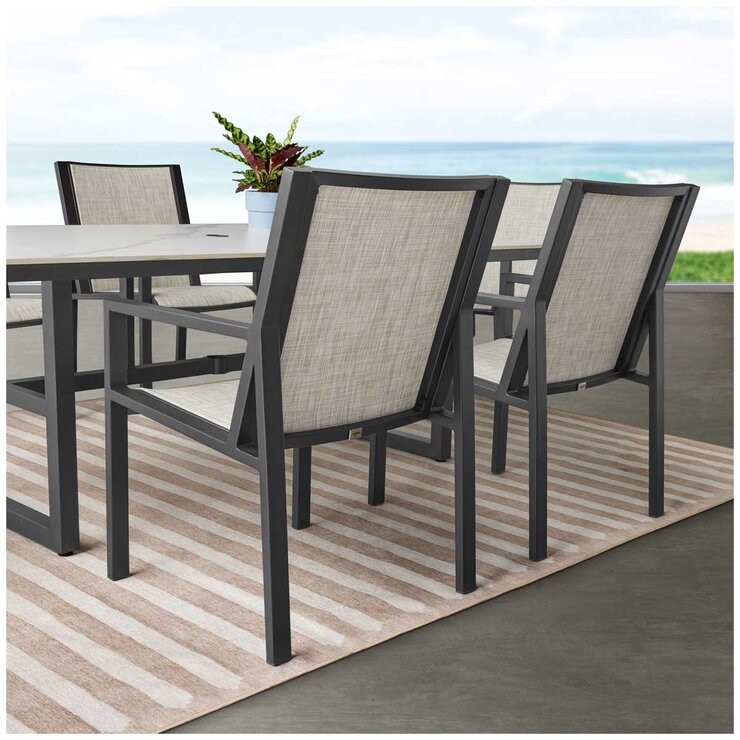 Agio Trinity 7 Piece Sling Dining Set