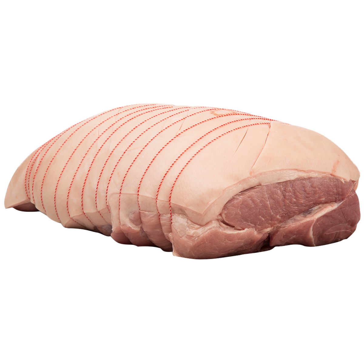 Sunpork Fresh Australian Pork Full Leg Roast Boneless, Rolled + Rind On