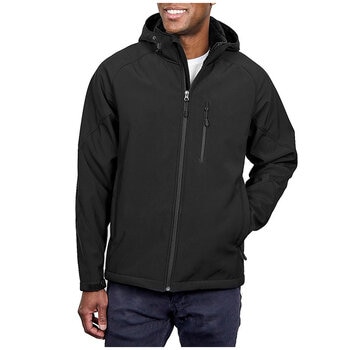 Kirkland Signature Men's Sherpa Fleece Lined Softshell Jacket