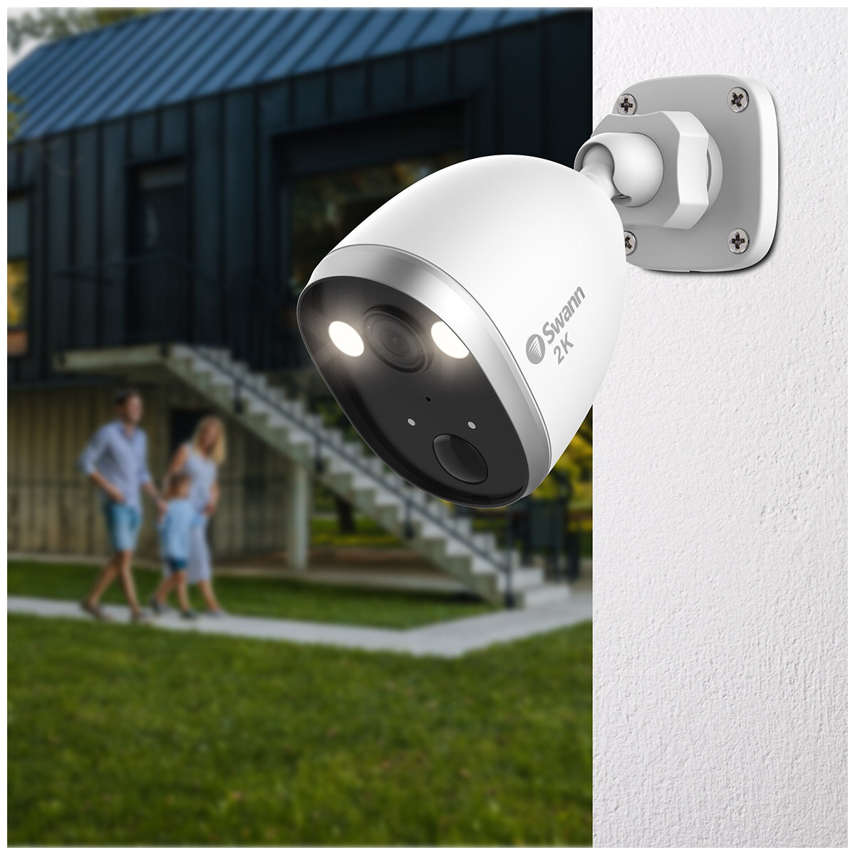 Swann 2K Outdoor Spotlight Wi-Fi Camera 4 Pack