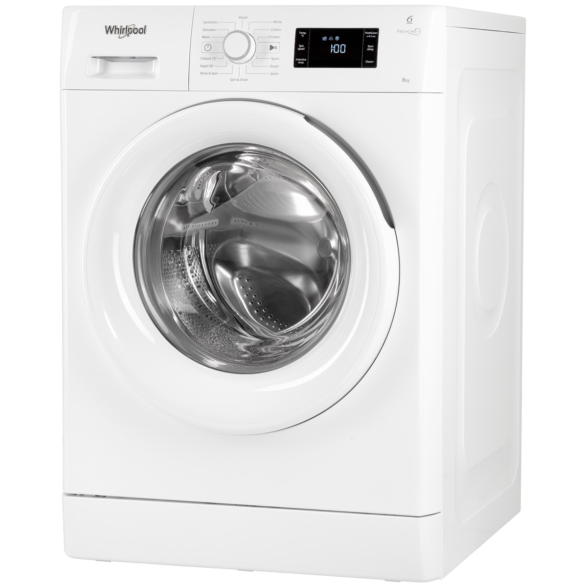 het laatste Toeschouwer fotografie Whirlpool 8kg Front Loader Washing Machine FDLR80210 | Co...