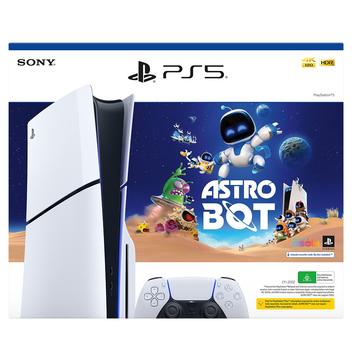 PlayStation 5 Console Disc Astro Bot Bundle 169664 EMBARGO March 13th 2025