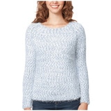 Buffalo Eyelash Sweater - Dusty Blue