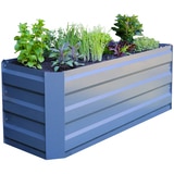 Green Life Slim GARDEN BED with Cover - Slate Grey