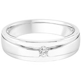 0.10ctw Diamond Gents Wedding Band