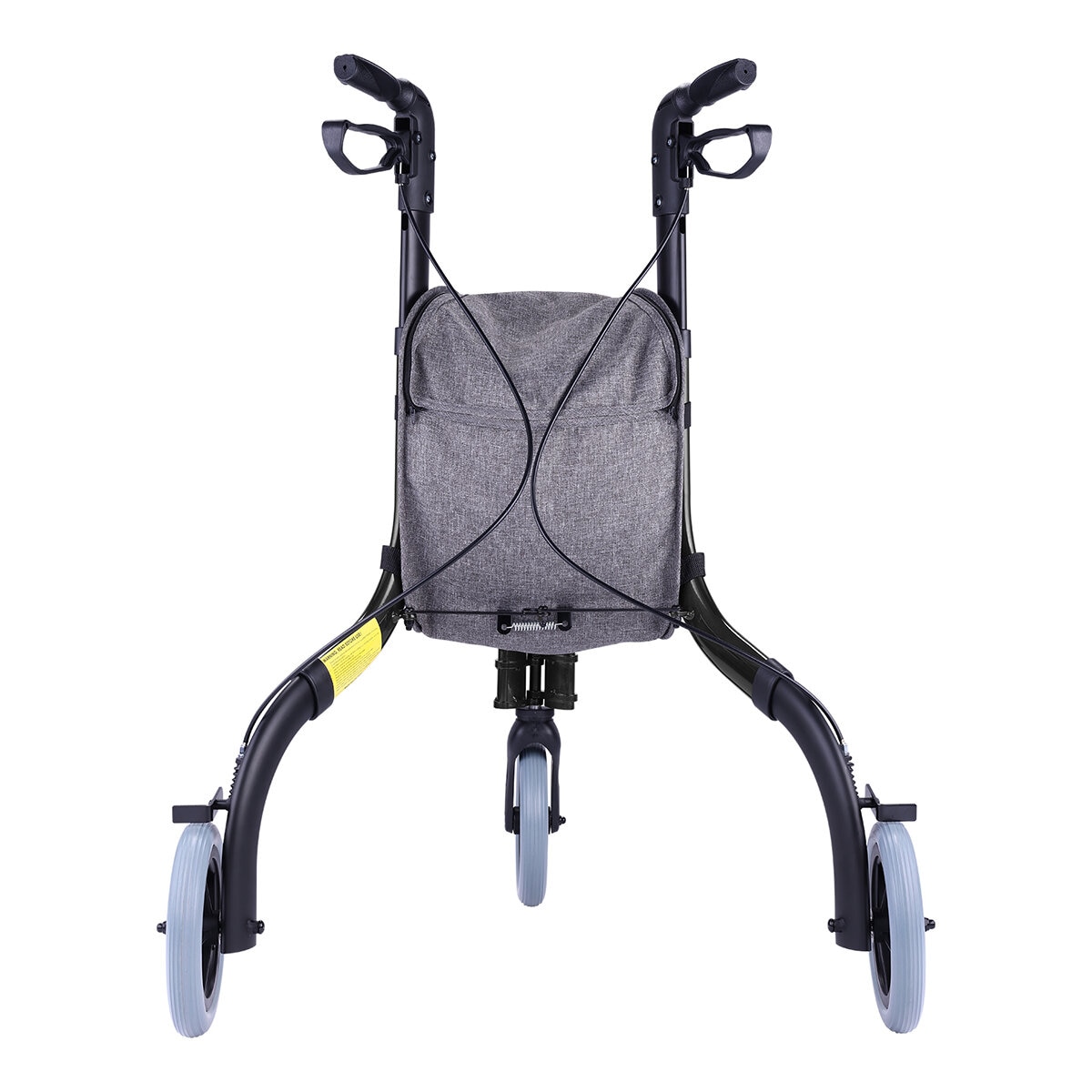 Altus Premium Lightweight 3-Wheel Rollator Walker with Convenient Storage Bag