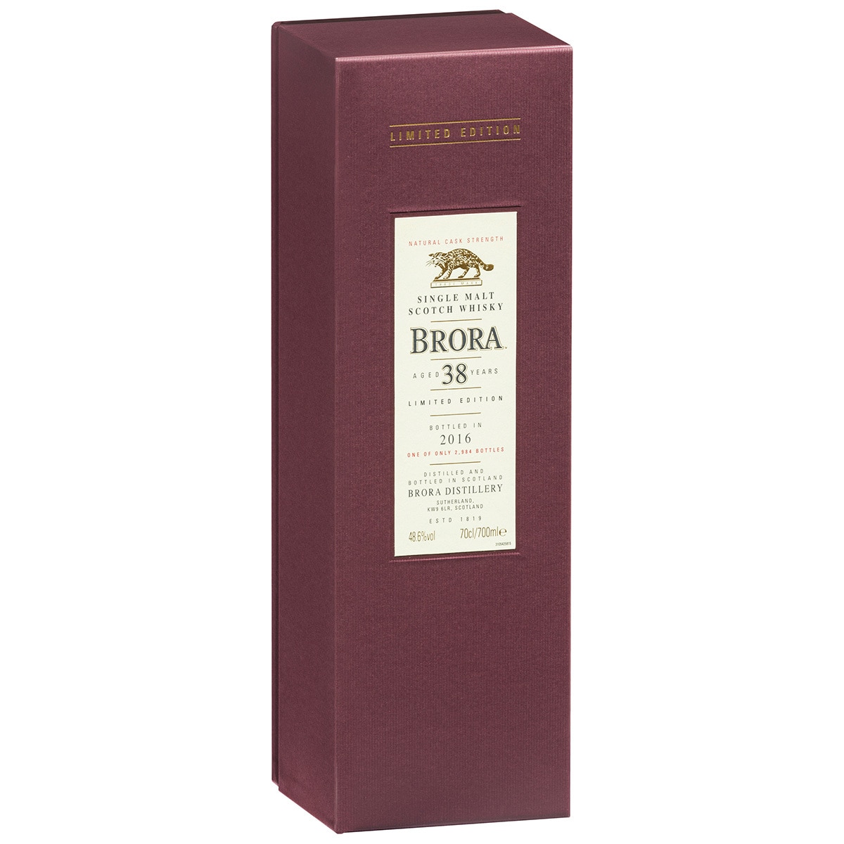 Brora 38 Year Old Single Malt Scotch 700mL