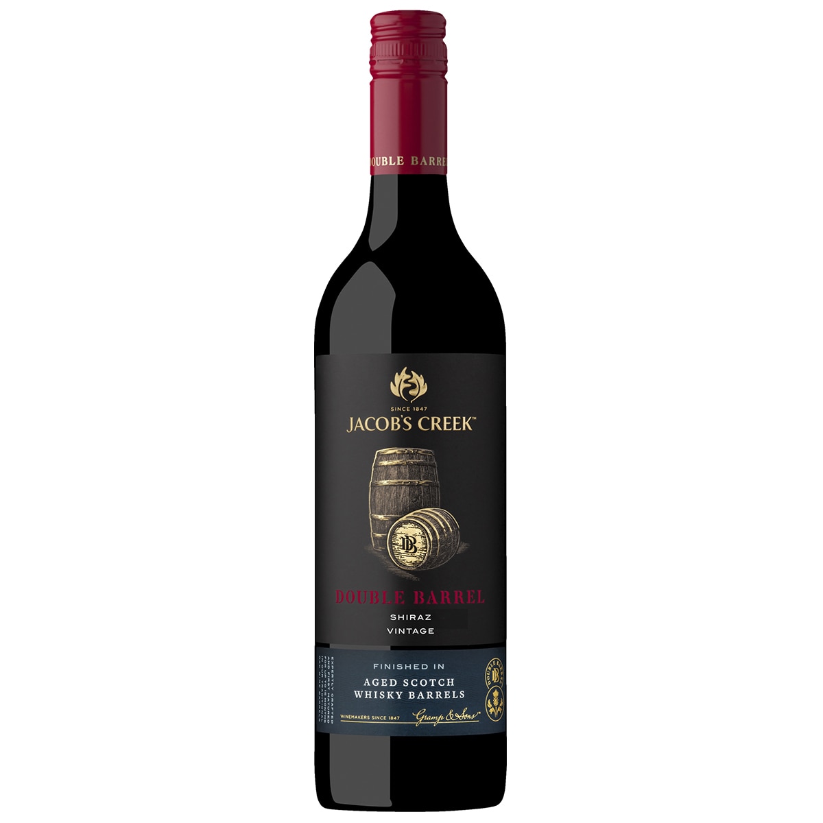 Jacob's Creek Double Barrel Shiraz 6 x 750mL