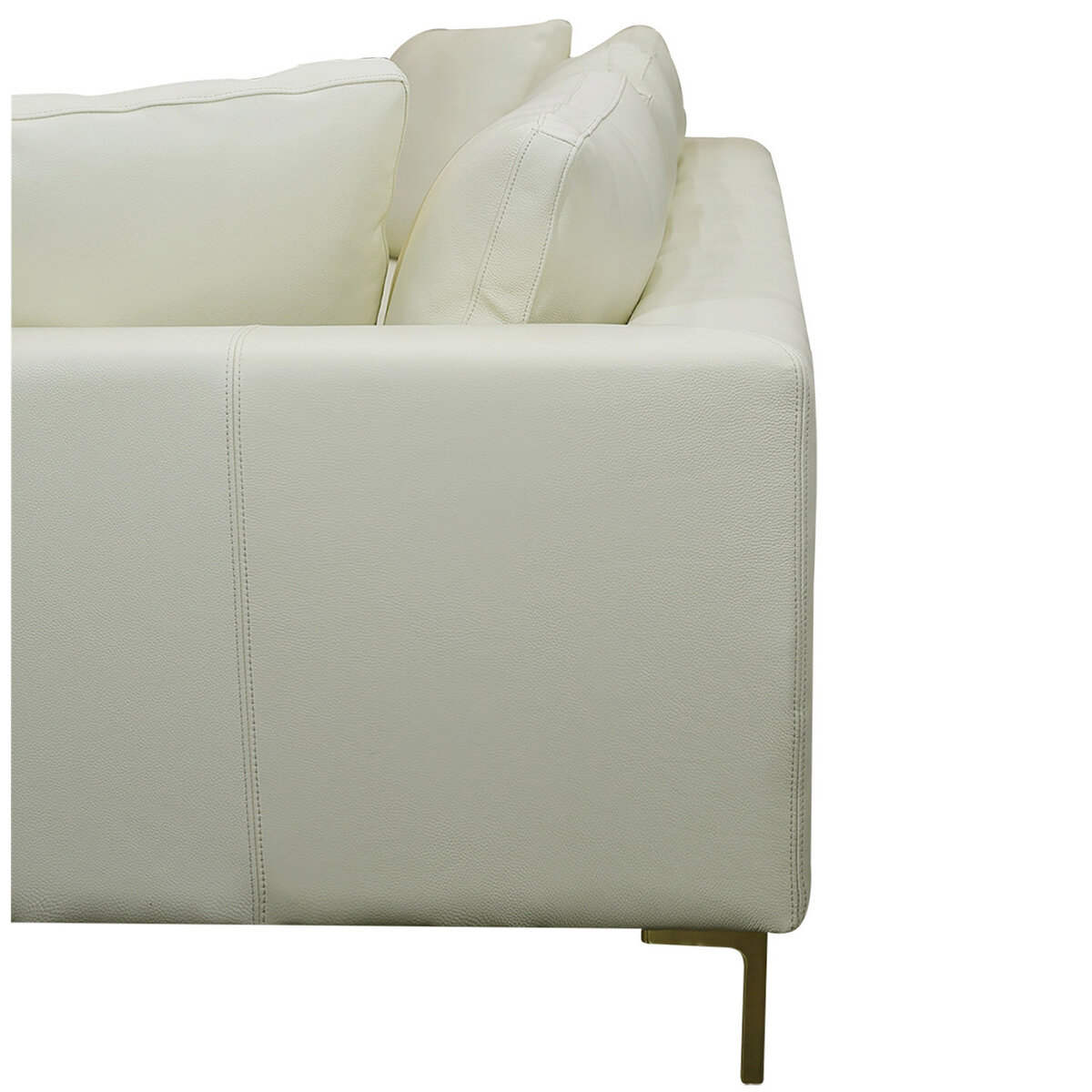 Moran Pico 3.5 Seater Sofa With Left Chaise Sterling Vanilla