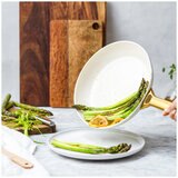 GreenPan Ceramic Non-Stick Frypan 2 Piece Set 26cm and 30cm Cream White